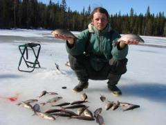 Карел Артур на рыбалке