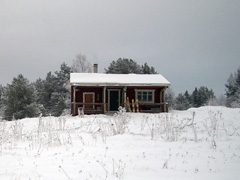 Кямппя&nbsp;на Острове зимой