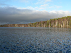 Чярккялянлахти. Октябрь